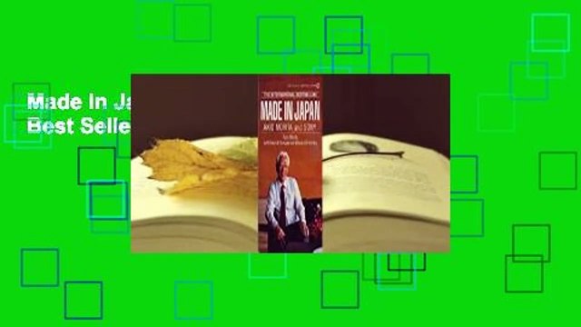 Made in Japan: Akio Morita and Sony Best Sellers Rank : #4