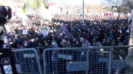 Diyarbakır'da 'kudüs bizimdir' mitingi