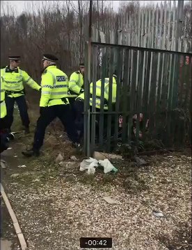 Fan disruption following Wigan v Preston