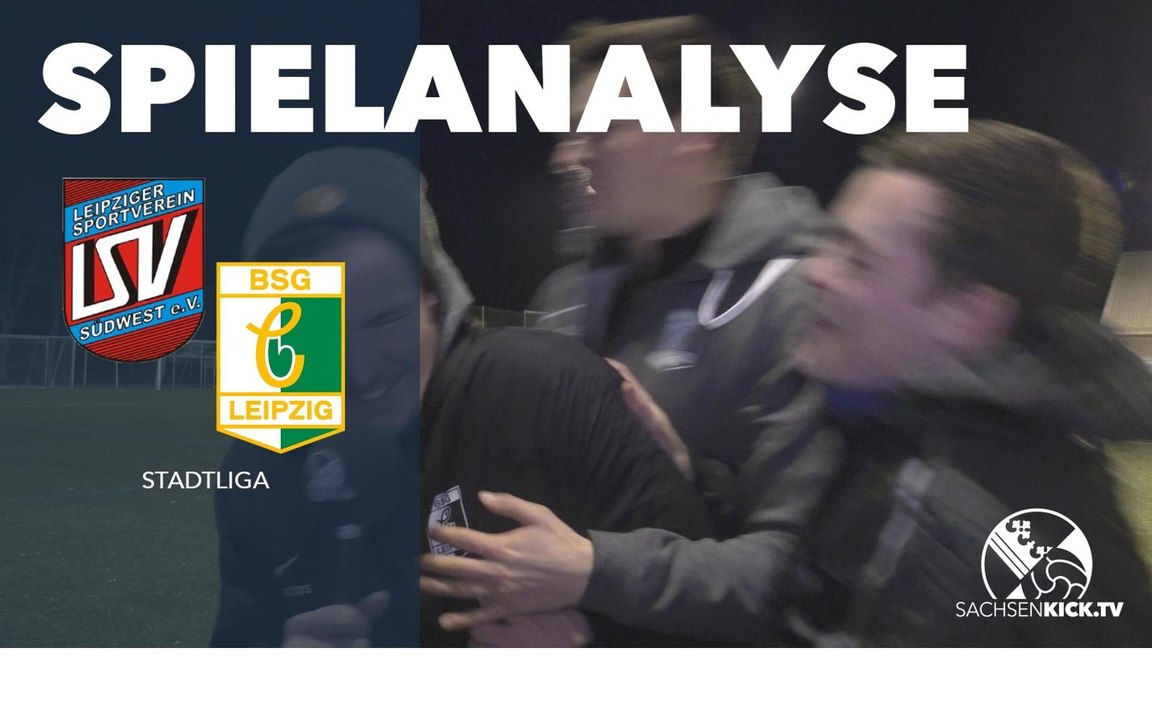 Die Spielanalyse | Leipziger SV Südwest - BSG Chemie Leipzig II (Stadtliga)