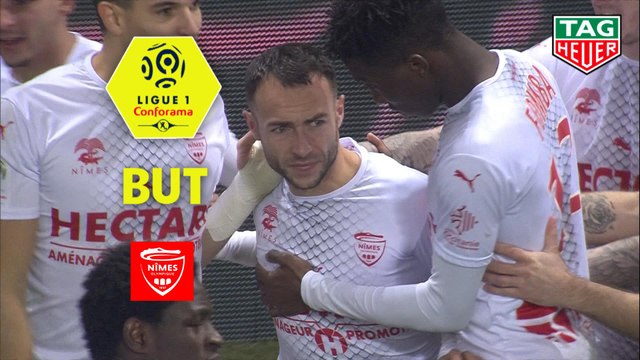 But Romain PHILIPPOTEAUX (53ème) / OGC Nice - Nîmes Olympique - (1-3) - (OGCN-NIMES) / 2019-20