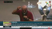 Lula: Debemos salir a las calles y defender nuestros derechos