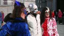 Venice Carnival starts amid 'coronavirus and high tide fears'