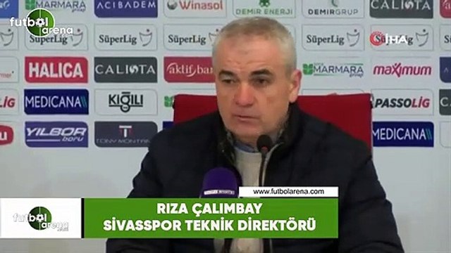 Rıza Çalımbay: Oyuncularımla guru duyuyorum