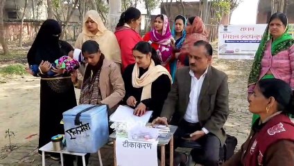 शामली - गंगेरू में मुख्यमंत्री आरोग्य स्वस्थ मेले का आयोजन