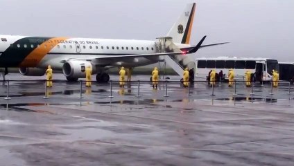 Repatriados chegam a Anápolis