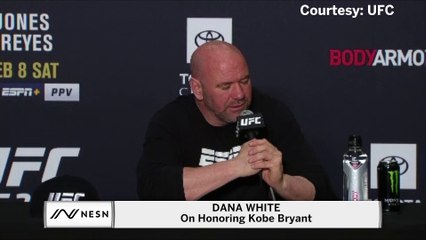 Dana White Reflects on Honoring Kobe Bryant at UFC 247