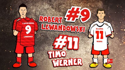 Bundesliga Stars Werner & Lewandowski Face Off in Epic Rap Battle 🎤