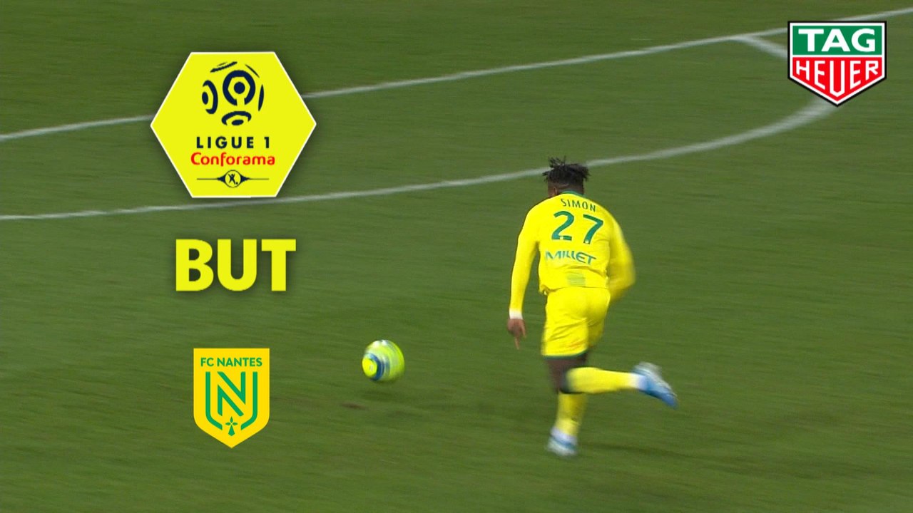 But Moses SIMON (20ème) / Dijon FCO - FC Nantes - (3-3) - (DFCO-FCN) / 2019-20