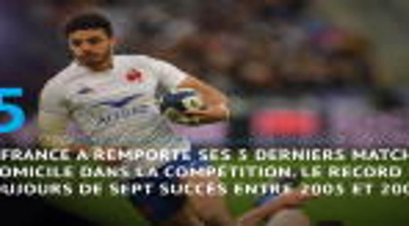 Six Nations - France-Italie en chiffres