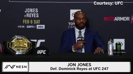 Jon Jones On Controversial UFC 247 Scoring Against Dominick Reyes