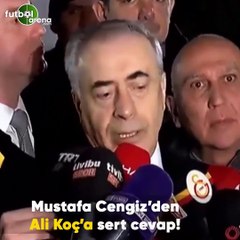 Mustafa Cengiz'den Ali Koç'a sert cevap! "Her gün ağlıyorsunuz!"