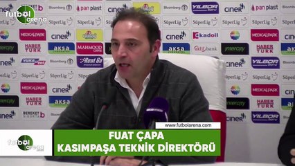 Fuat Çapa: "Reaksiyon gösterme adına iyi bir karşılaşma oldu"