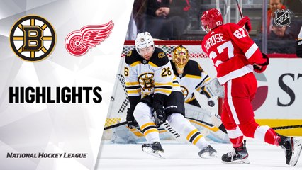 NHL Highlights | Bruins @ Red Wings 2/09/20