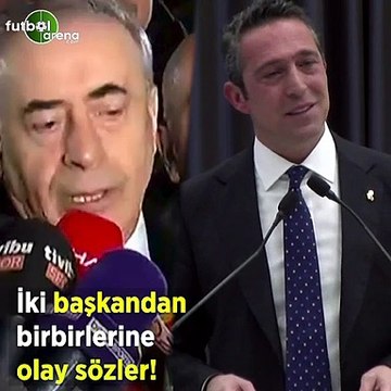 Ali Koç ve Mustafa Cengiz'den birbirlerine olay sözler