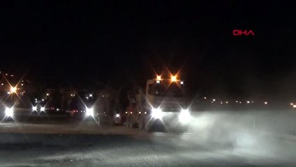 Gaziantep suriye sınırına tank sevkiyatı