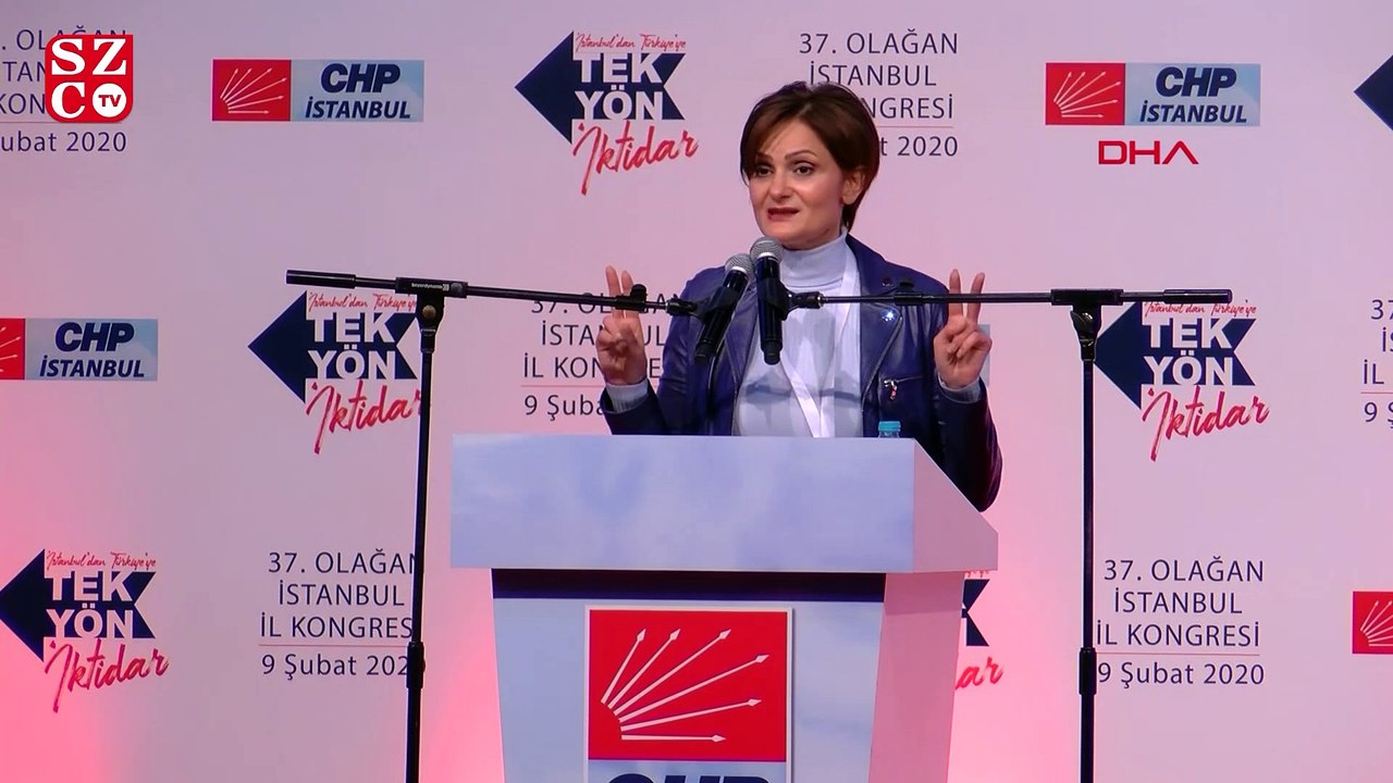Son dakika... Canan Kaftancıoğlu yeniden CHP İstanbul İl Başkanı oldu