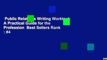 Public Relations Writing Worktext: A Practical Guide for the Profession  Best Sellers Rank : #4