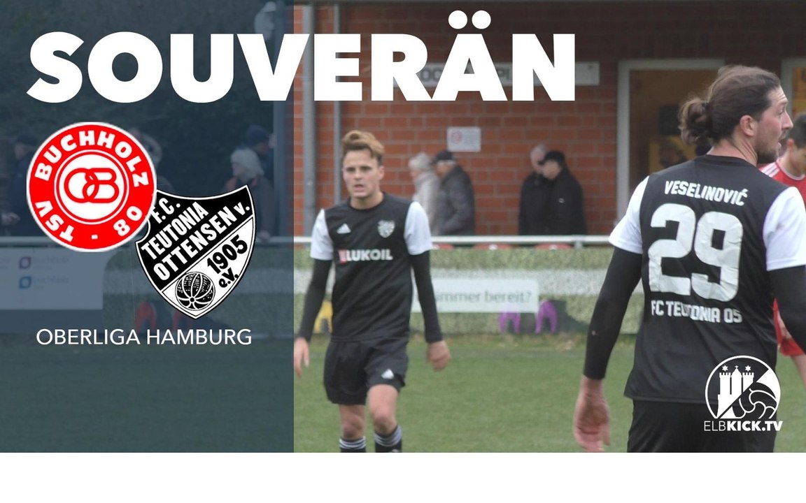Veselinovic sorgt für Spannung im Aufstiegskampf | TSV Buchholz – FC Teutonia 05 (Oberliga Hamburg)