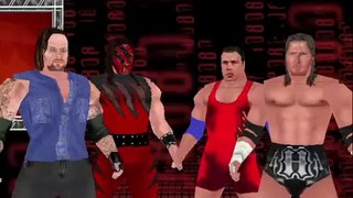 WWF No Mercy 2.0 Mod Matches The Undertaker & Kane vs Triple H & Kurt Angle