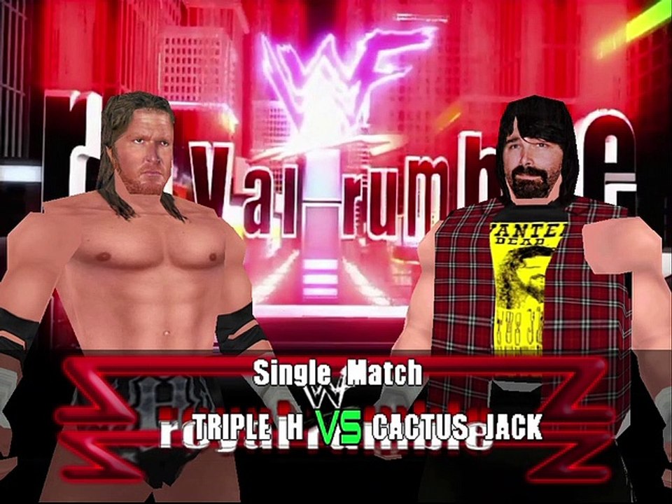 WWF No Mercy 2.0 Mod Matches Triple H vs Cactus Jack