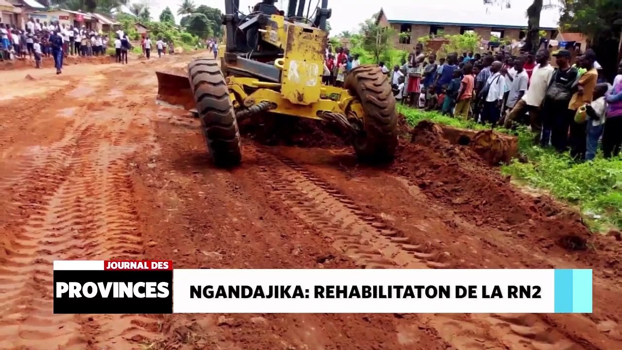 Ngandajika_ Réhabilitation de la Route nationale numéro 2
