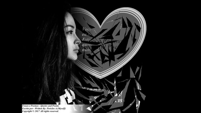 Você quebrou meu coração pela segunda vez, pra mim você morreu! [Frases e Poemas]