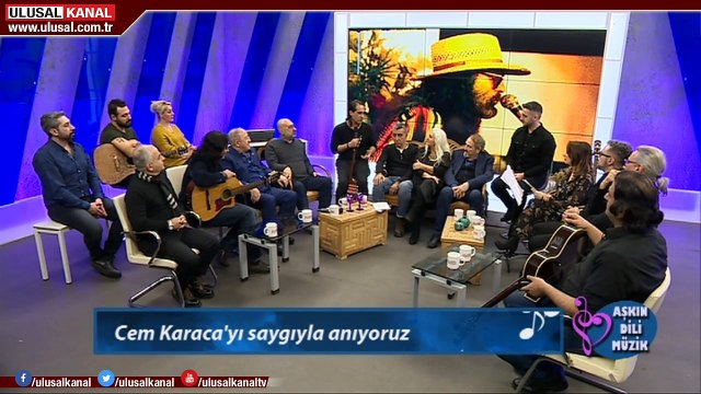Aşkın Dili Müzik Cem Karaca özel yayını- 08 Ocak 2020- Ulusal Kanal