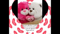 I'm missing your affection, I love to receive, my heart stay happy! [Quotes and Poems]