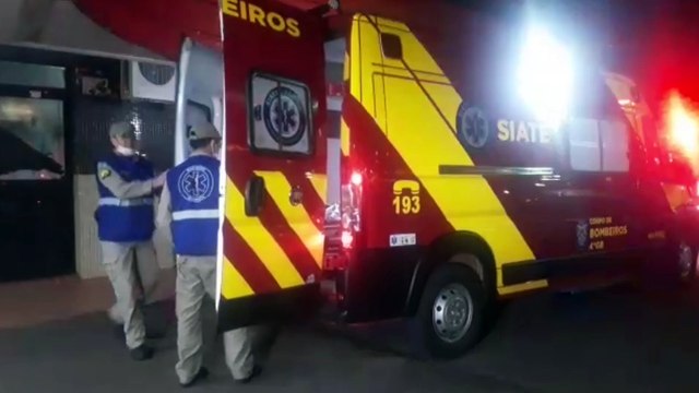 Homem fica ferido em acidente na Rua Rio da Paz