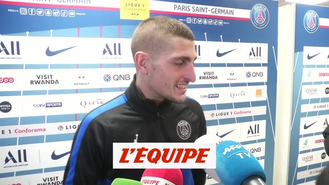 Verratti «Un match un peu fou» - Foot - L1 - PSG