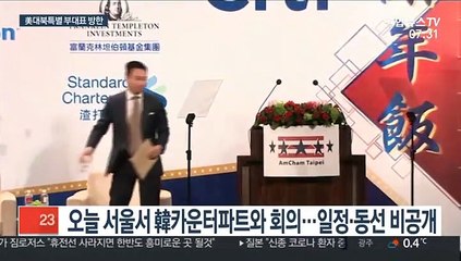 알렉스 웡 美 대북특별부대표 방한…남북 협력사업 논의