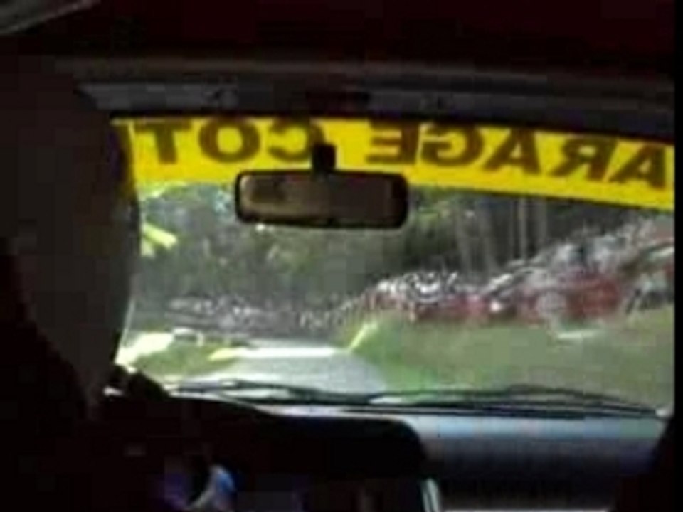 camera embarquée Sylvain Clio Williams 2