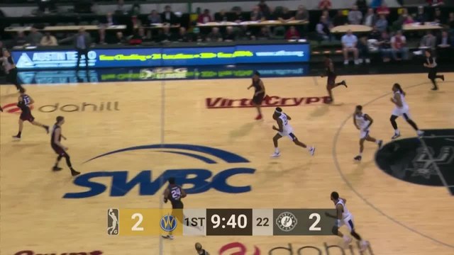 Luka Samanic (17 points) Highlights vs. Santa Cruz Warriors