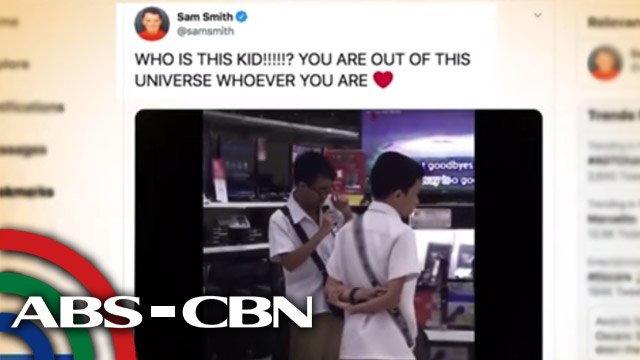 Blind Balladeer na si Carl Montecido, natuwa dahil pinuri ni Sam Smith ang kanyang pag-awit | UKG