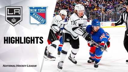 NHL Highlights | Kings @ Rangers 2/09/20