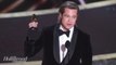 Brad Pitt Wins Oscar for Supporting Actor for Role in 'Once Upon a Time in Hollywood' | THR News