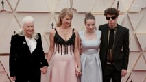 Laura Dern and Family Oscars 2020 Red Carpet Arrival