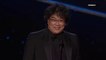Bong Joon-Ho reçoit l'Oscar du Meilleur Réalisateur - Oscars 2020
