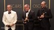 Josh Cooley, Mark Nielsen and Jonas Rivera Discuss 'Toy Story 4' Best Animated Film Win Backstage at Oscars 2020