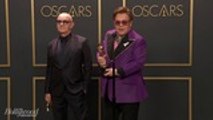 Elton John and Bernie Taupin Discuss Best Original Song Win for 'Rocketman' Backstage at Oscars 2020