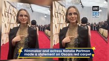 Natalie Portman's Oscars 2020  attire features names of snubbed female directors