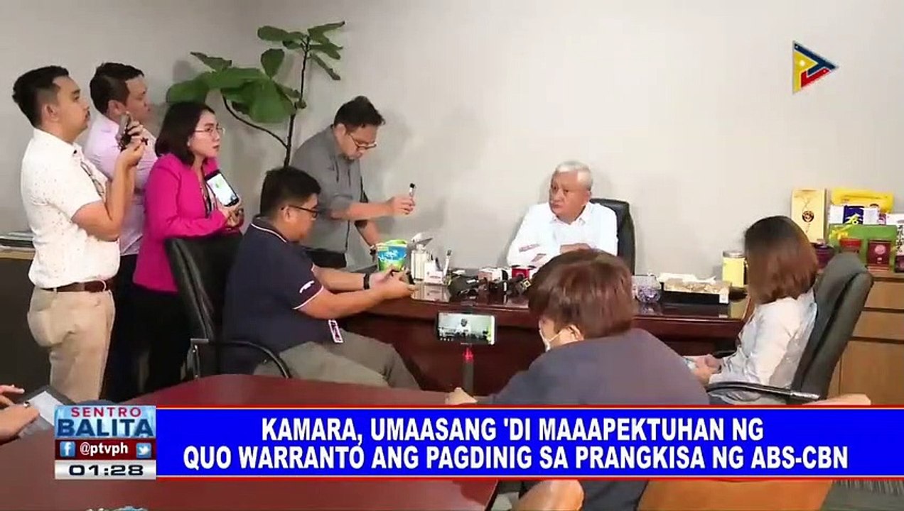 Kamara, umaasang 'di maapektuhan ng quo warranto ang pagdainig ng prankisa ng ABS-CBN