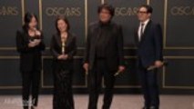 Bong Joon Ho Discusses Multiple 'Parasite' Wins Backstage at 2020 Oscars