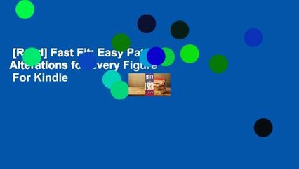 [Read] Fast Fit: Easy Pattern Alterations for Every Figure  For Kindle