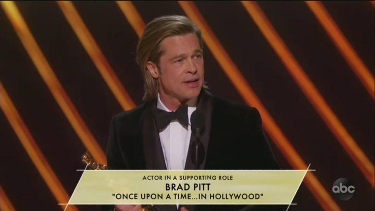 Brad Pitt Slams GOP, Senate at Oscars