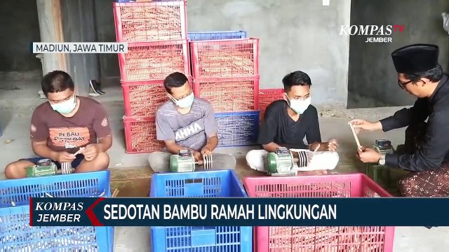 Sedotan Bambu Ramah Lingkungan