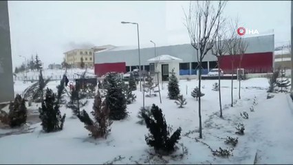Tufanbeyli Sibirya'ya döndü...Sıcaklık gece eksi 25'e kadar düştü
