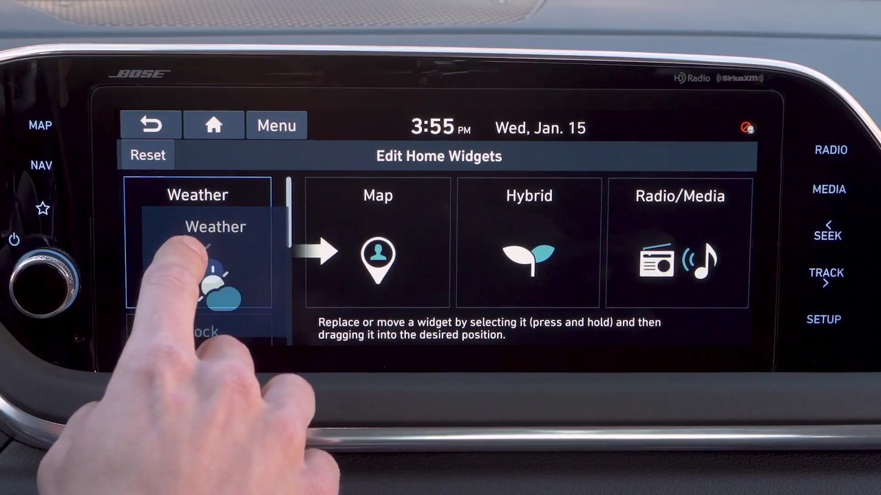2020 Hyundai Sonata Hybrid Infotainment System