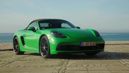 Porsche 718 Boxster GTS 4.0 Exterior Design in Phyton Green